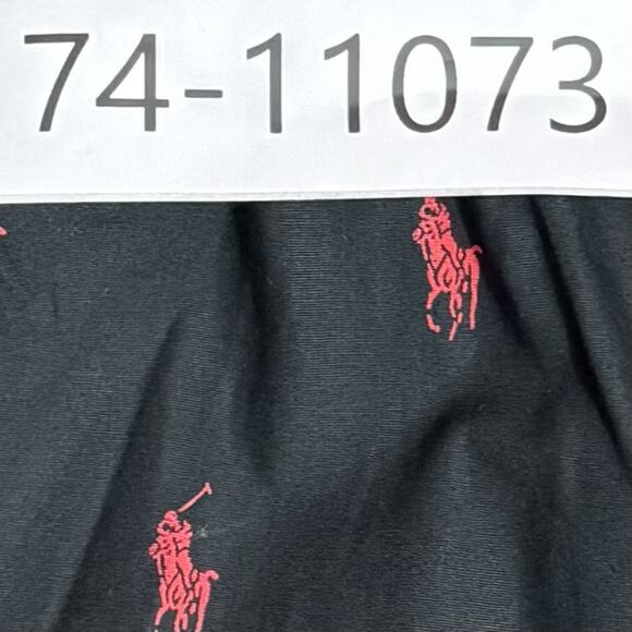 Polo Ralph Lauren Black Red Pony All Over Sleepwear Pajama Pants Size 4X NWT - Picture 14 of 14